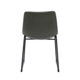 LABEL51 Eetkamerstoel Risto - Hunter - PU-Leder - set van 2