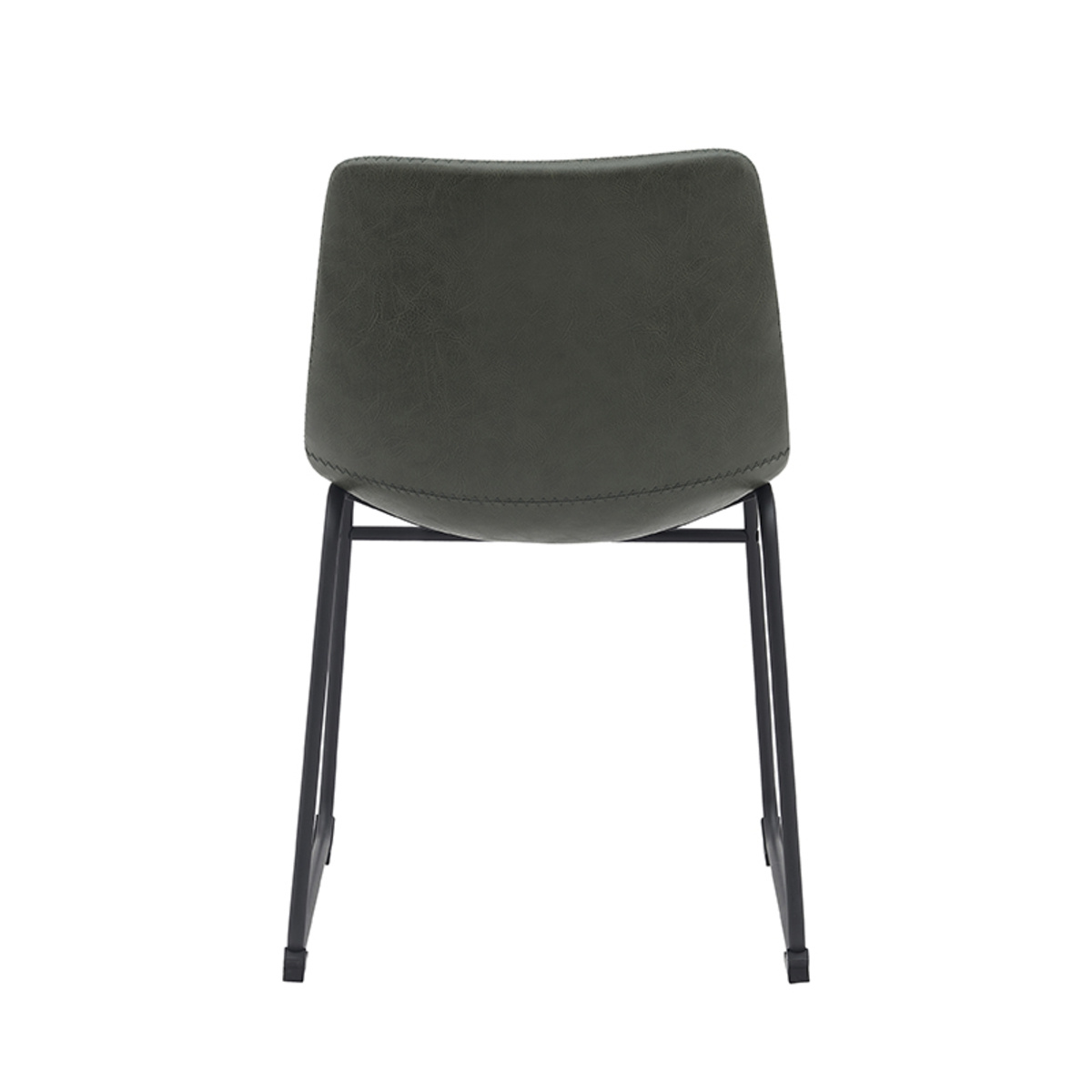 LABEL51 - Eetkamerstoel Risto - Hunter - 55x47x79cm - Set van 2