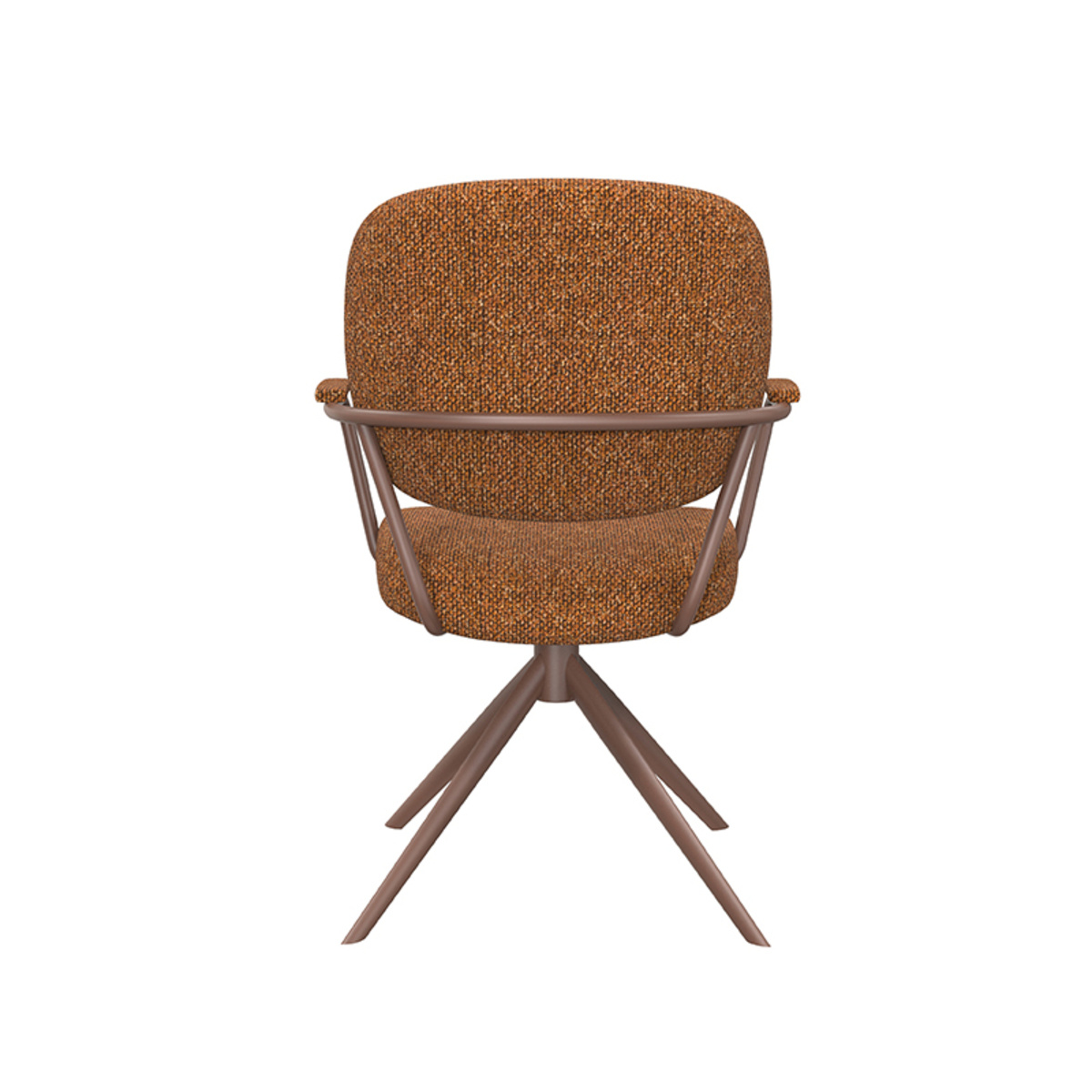 LABEL51 - Eetkamerstoel Basel - Rood - 64x61x89cm