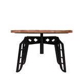 LABEL51 Salontafel Pebble - Rough - Mangohout - Rond - 80 cm