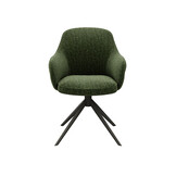 LABEL51 - Eetkamerstoel Bern - Groen - 66x61x91cm - Set van 2