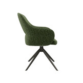 LABEL51 Eetkamerstoel Bern - Forest - Boucle - set van 2