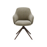 LABEL51 Eetkamerstoel Bern - Truffel grijs - Boucle - set van 2