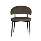 LABEL51 - Eetkamerstoel Bliss - Hunter - 55x56x76cm - Set van 2