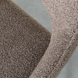 LABEL51 Eetkamerstoel Finley - Bruin - Boucle - set van 2