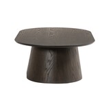 Livingfurn - Salontafel - Tobago Espresso Oval 120cm - Bruin