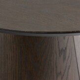 Livingfurn - Salontafel - Tobago Espresso Oval 120cm - Bruin