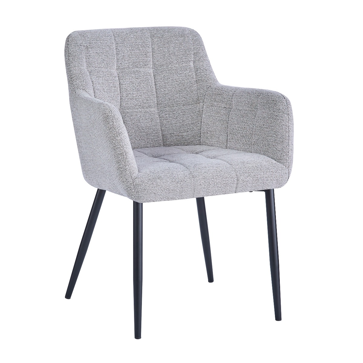 Livingfurn - Eetkamerstoel - Bronco Toffee - Beige - Set van 2