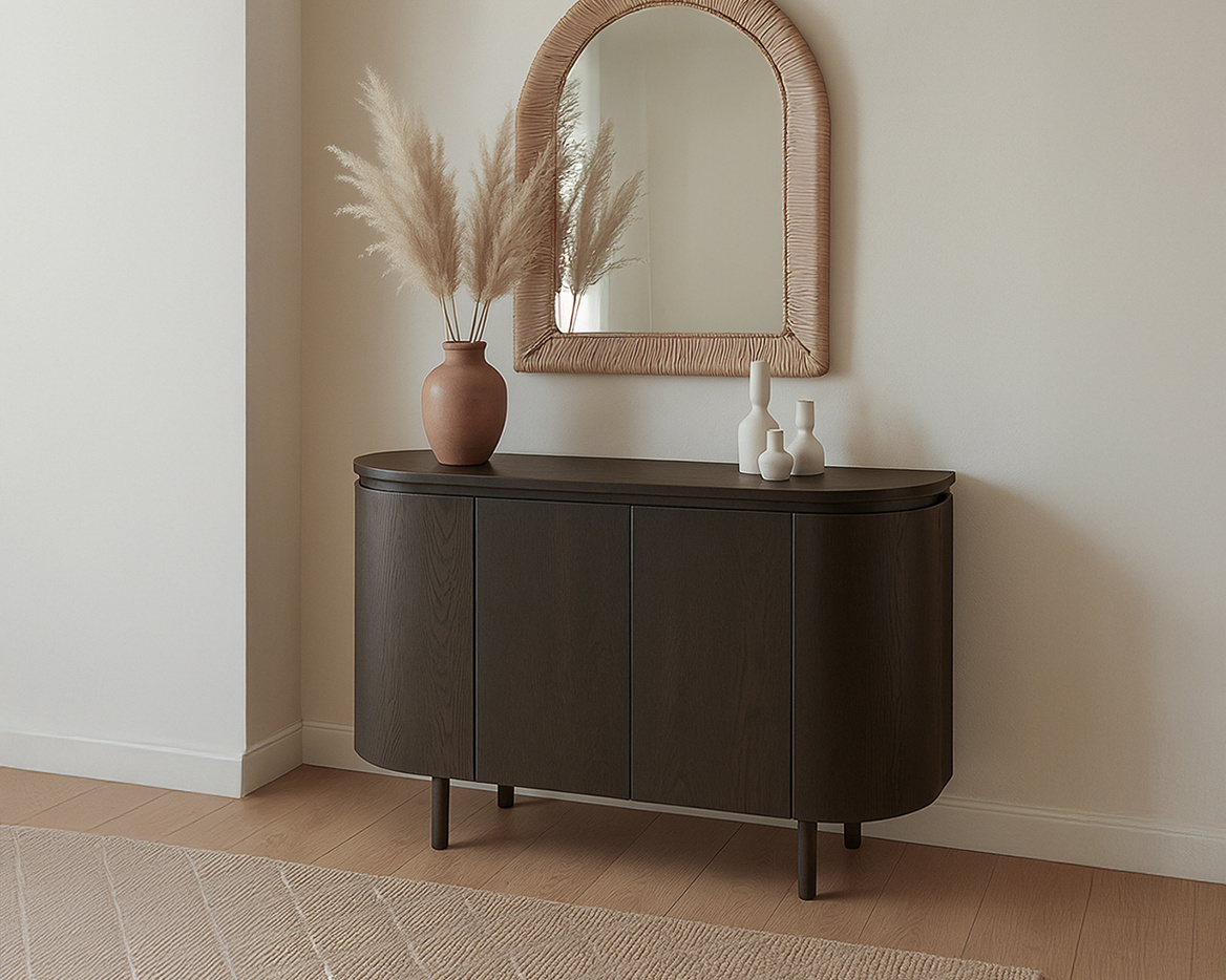 Livingfurn - Dressoir - Tobago Espresso 115cm - Bruin