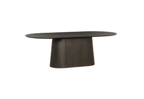 Livingfurn - Eetkamertafel - Tobago Espresso 230cm - Bruin