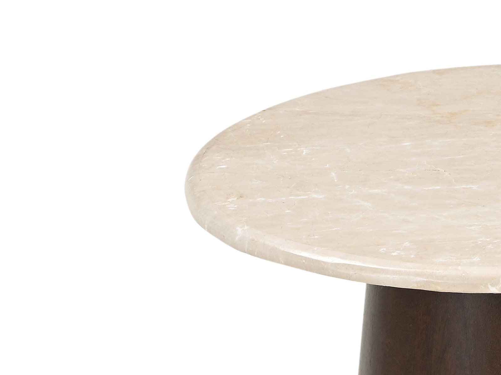 Brix - Salontafel - Brix Bottecino rond 45cm - Beige