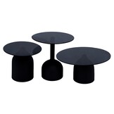 Brix - Bijzettafel - Brix Isa Black 55 cm - Zwart