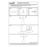 Brix - Bijzettafel - Brix Isa Black 55 cm - Zwart