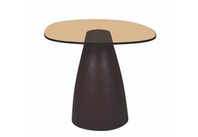 Brix - Bijzettafel - Brix Mylon Brown 50cm - Bruin