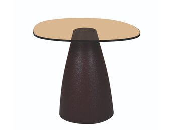 Brix - Bijzettafel - Brix Mylon Brown 50cm - Bruin