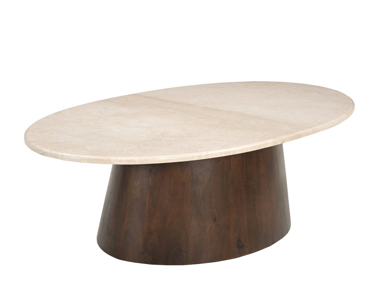 Brix - Salontafel - Brix Bottecino Oval 120cm - Beige