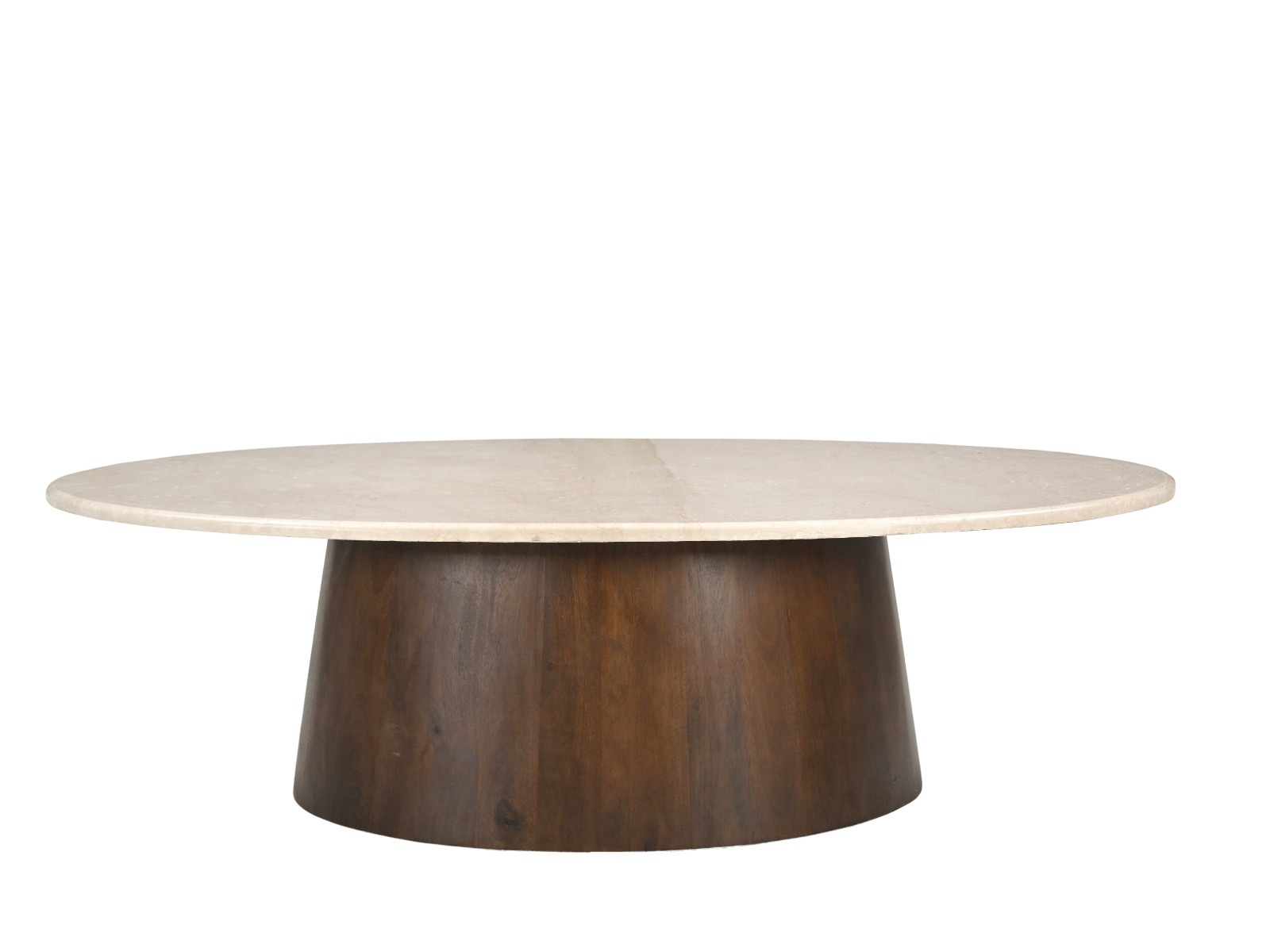 Brix - Salontafel - Brix Bottecino Oval 120cm - Beige