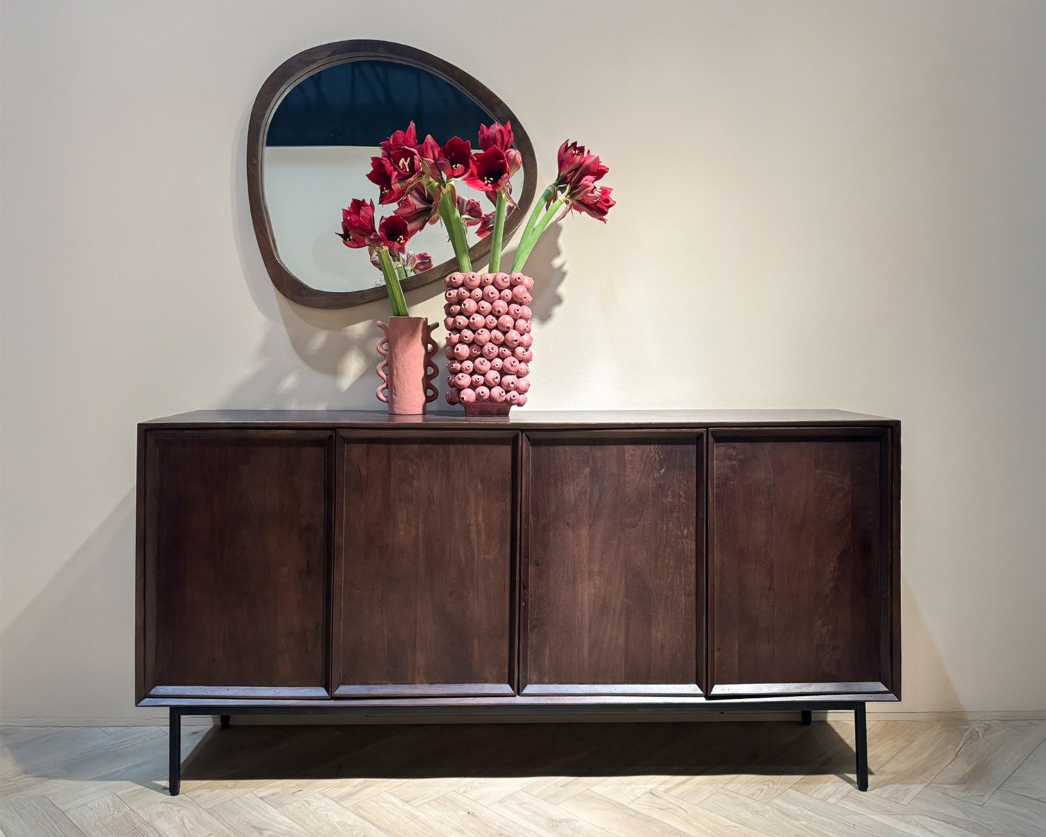 Livingfurn - Dressoir - Ravenstein Brown 180cm - Bruin