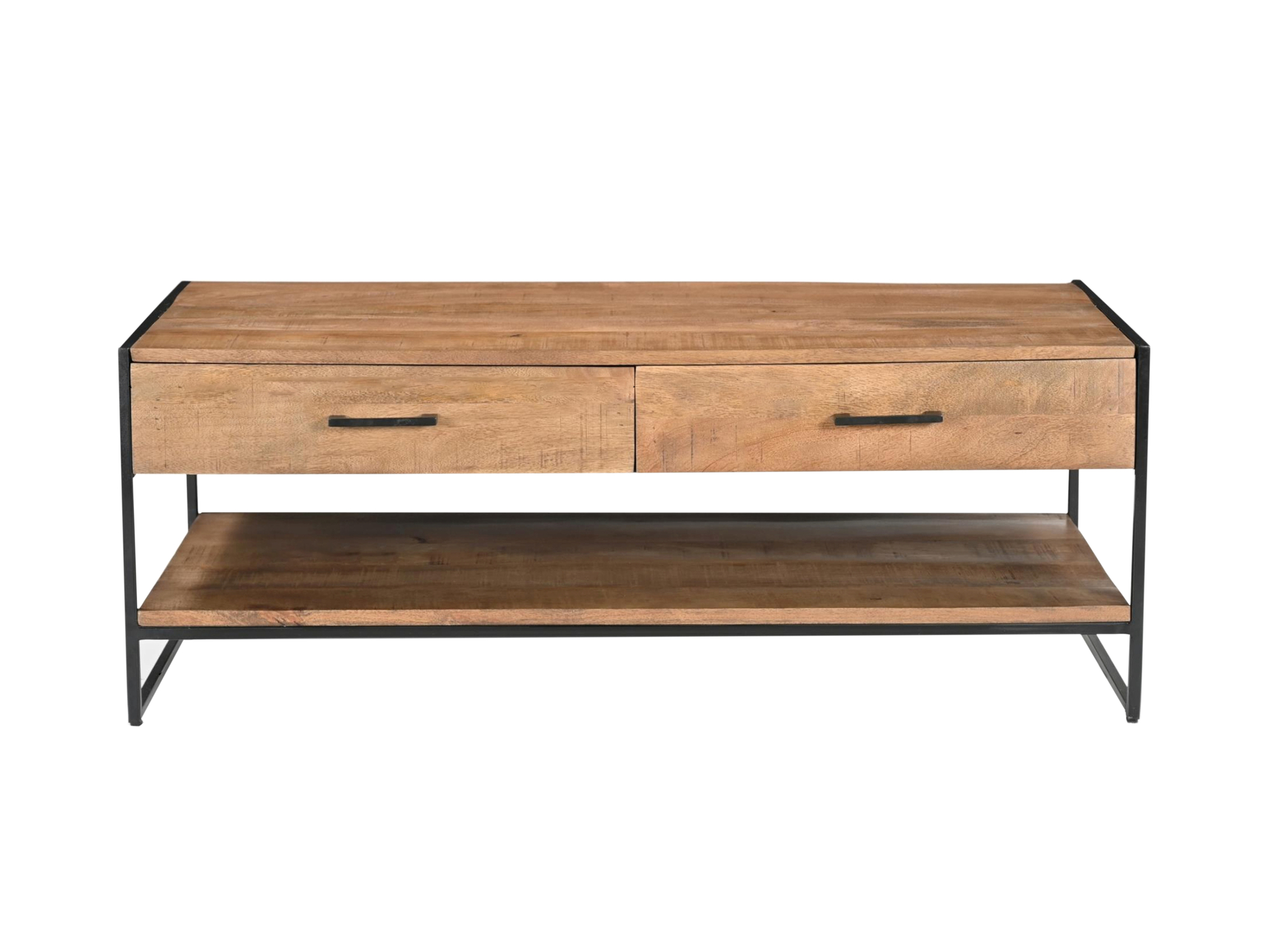 Livingfurn - Salontafel - Elin 120cm - Bruin, Zwart