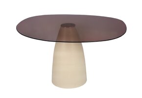 Brix - Eetkamertafel - Brix Mylon 140 cm - Beige