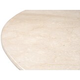 Brix - Eetkamertafel - Brix Bottecino Rond 130cm - Beige