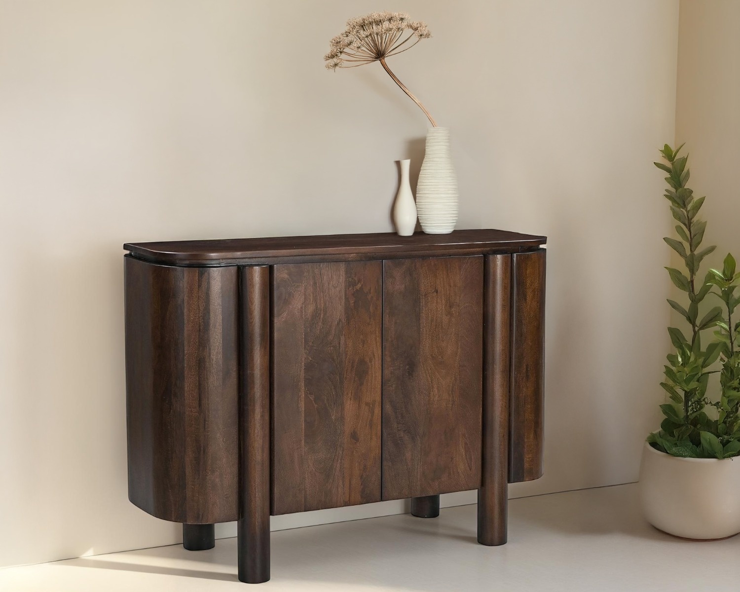 Livingfurn - Dressoir - Salano Brown 105cm - Bruin