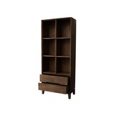 Livingfurn - Boekenkast - Cortez 83 cm - Bruin