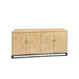 Livingfurn - Dressoir - Icons Sideboard Elm 180cm - Bruin