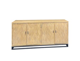 Livingfurn - Dressoir - Icons Sideboard Elm 180cm - Bruin