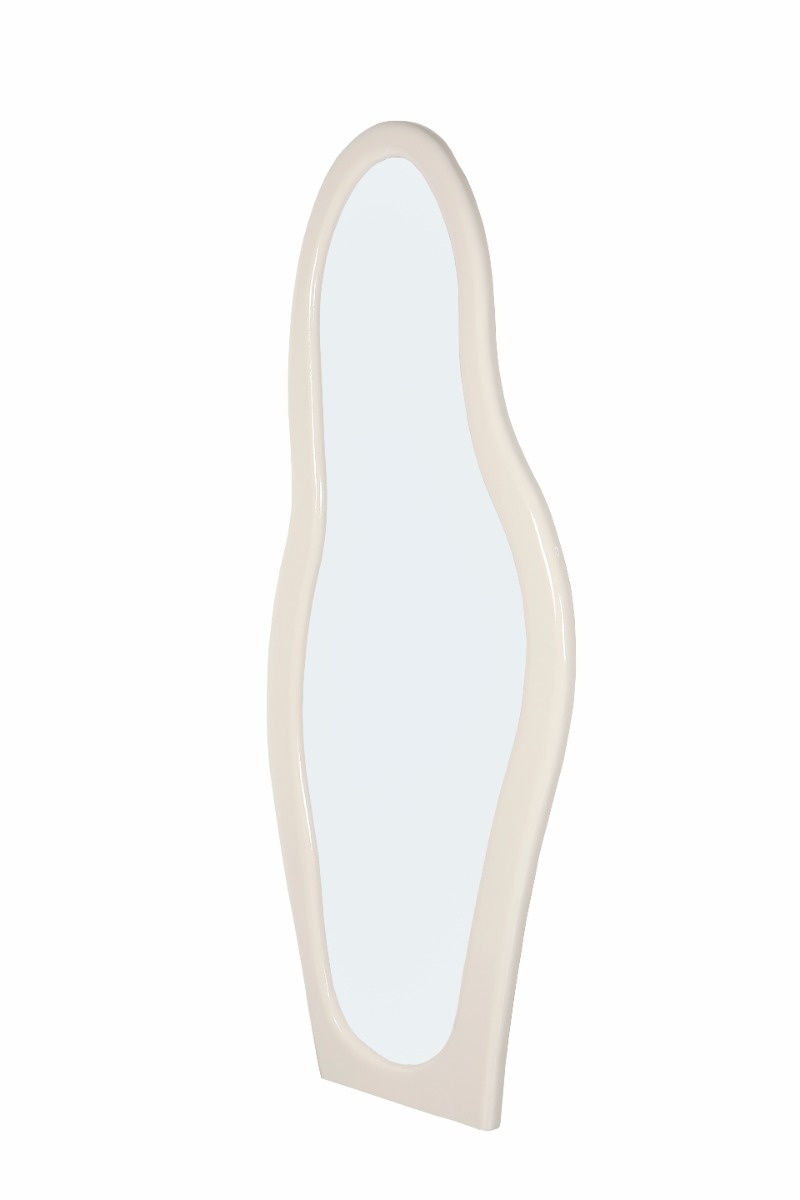 Brix - Spiegel - Brix Olivia Off White - Wit