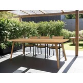 Livingfurn - Tuintafel - Lugano 180cm - Bruin