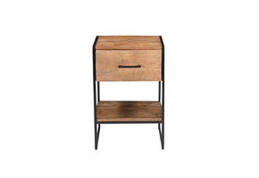 Livingfurn - Salontafel - Elin 40cm - Bruin, Zwart