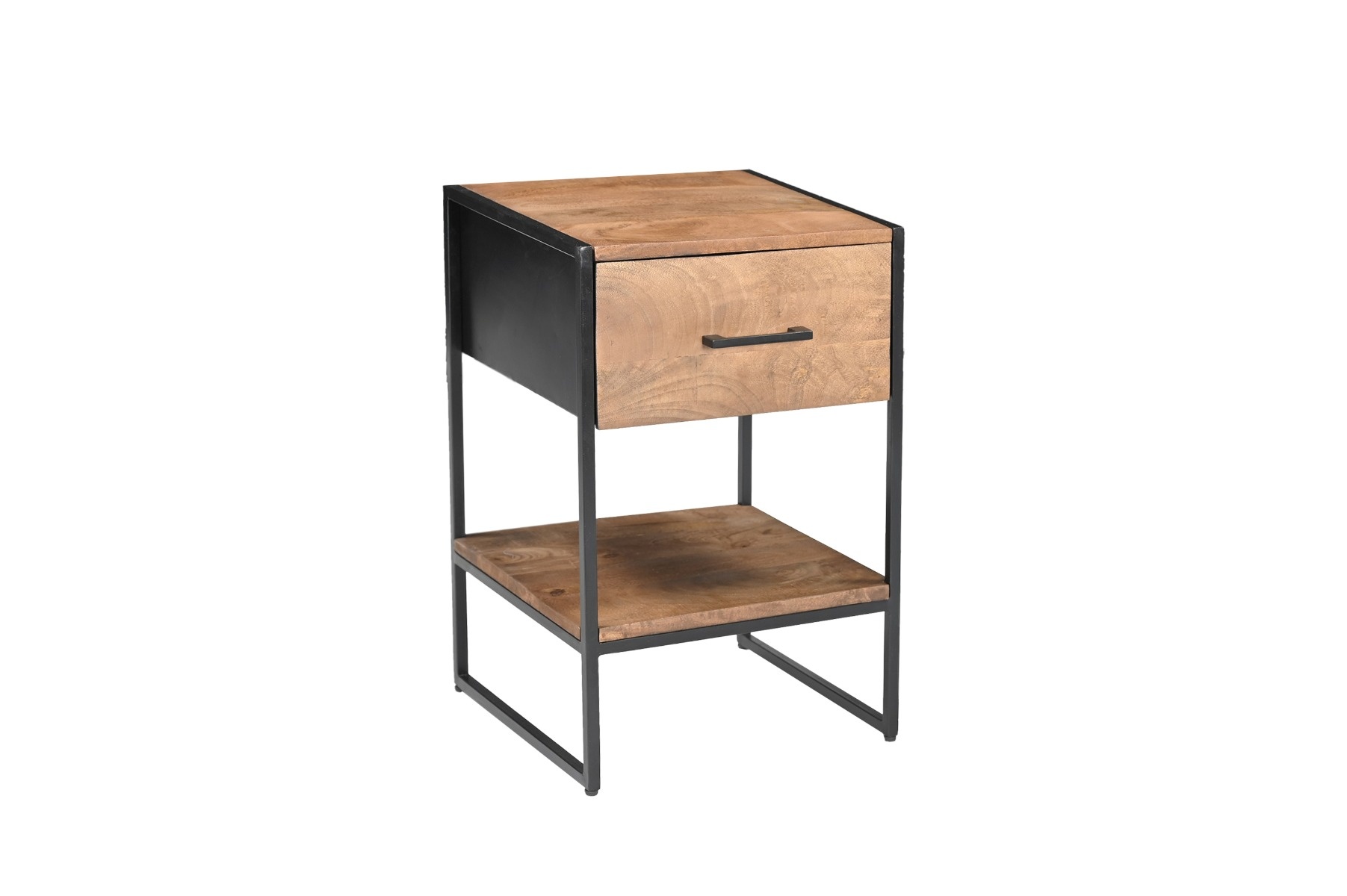 Livingfurn - Salontafel - Elin 40cm - Bruin, Zwart