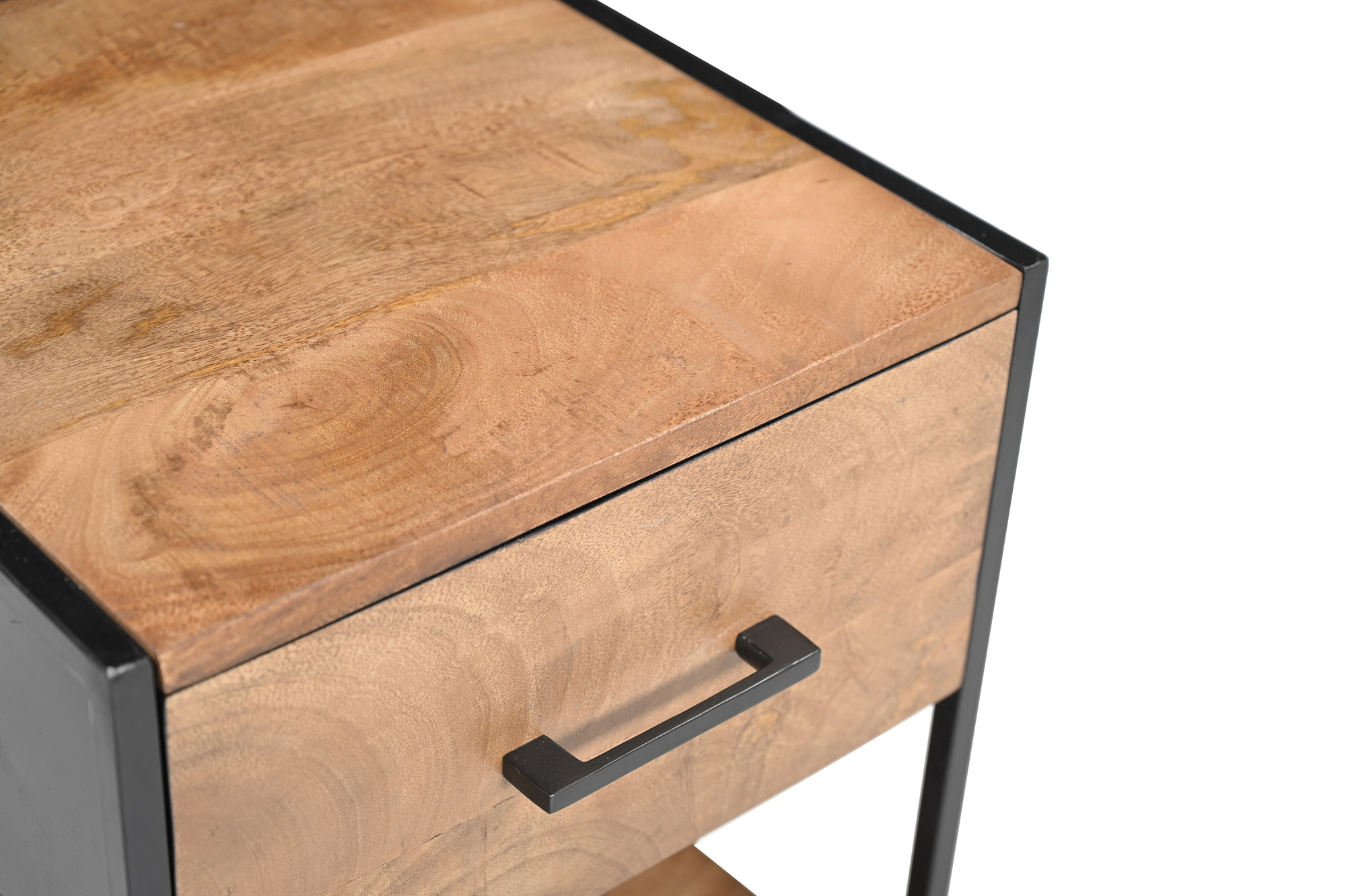 Livingfurn - Salontafel - Elin 40cm - Bruin, Zwart