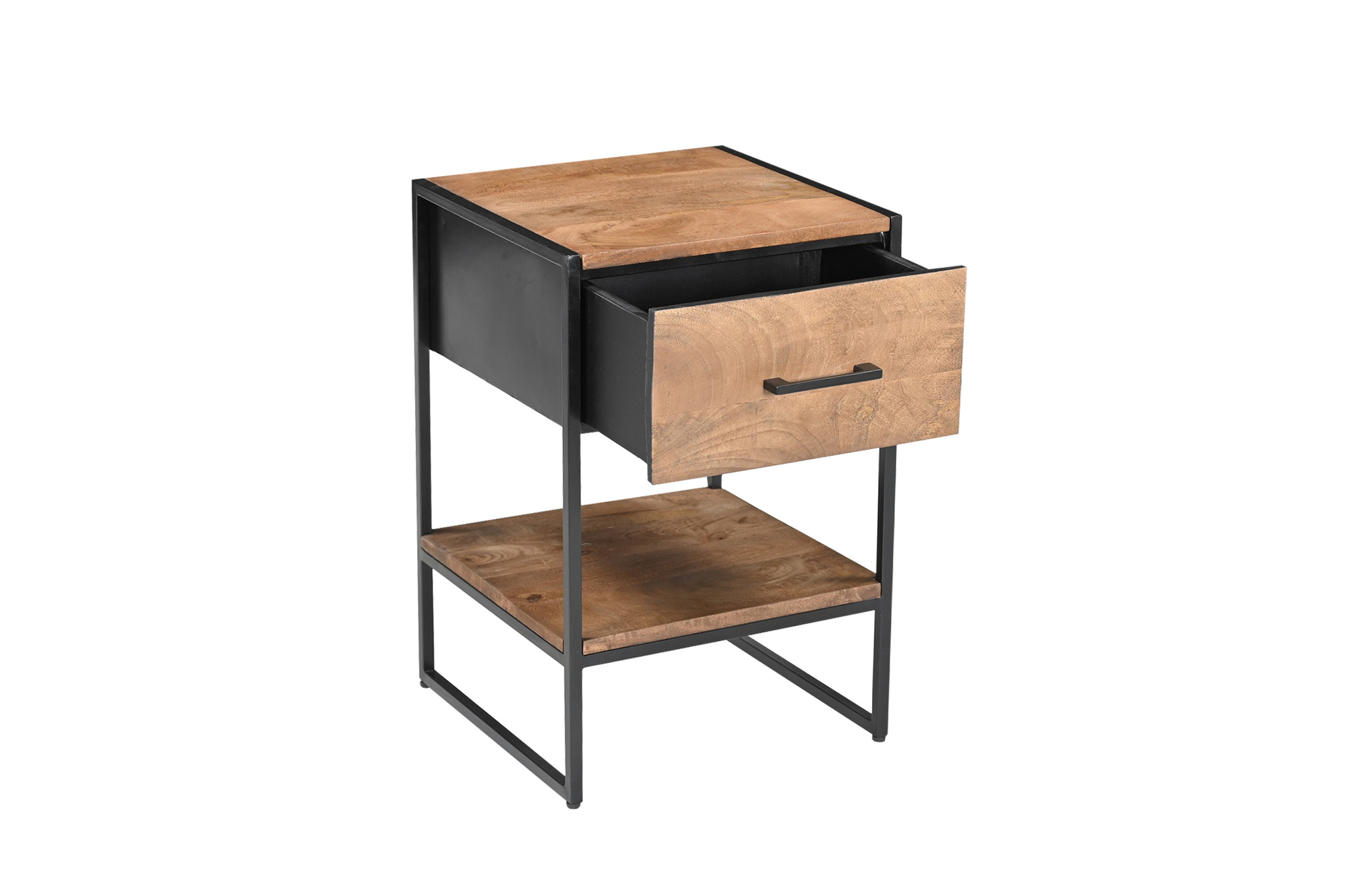 Livingfurn - Salontafel - Elin 40cm - Bruin, Zwart