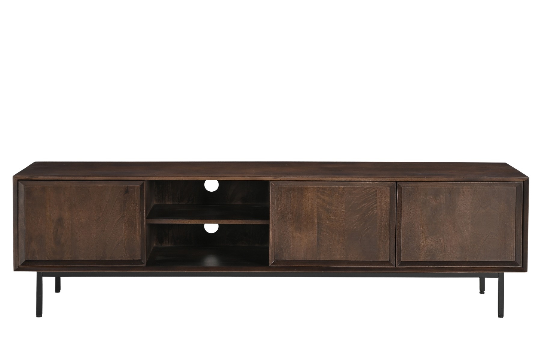 Livingfurn - Tv-meubel - Ravenstein Brown 180cm - Bruin