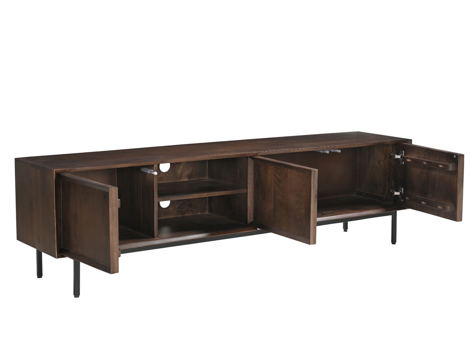 Livingfurn - Tv-meubel - Ravenstein Brown 180cm - Bruin
