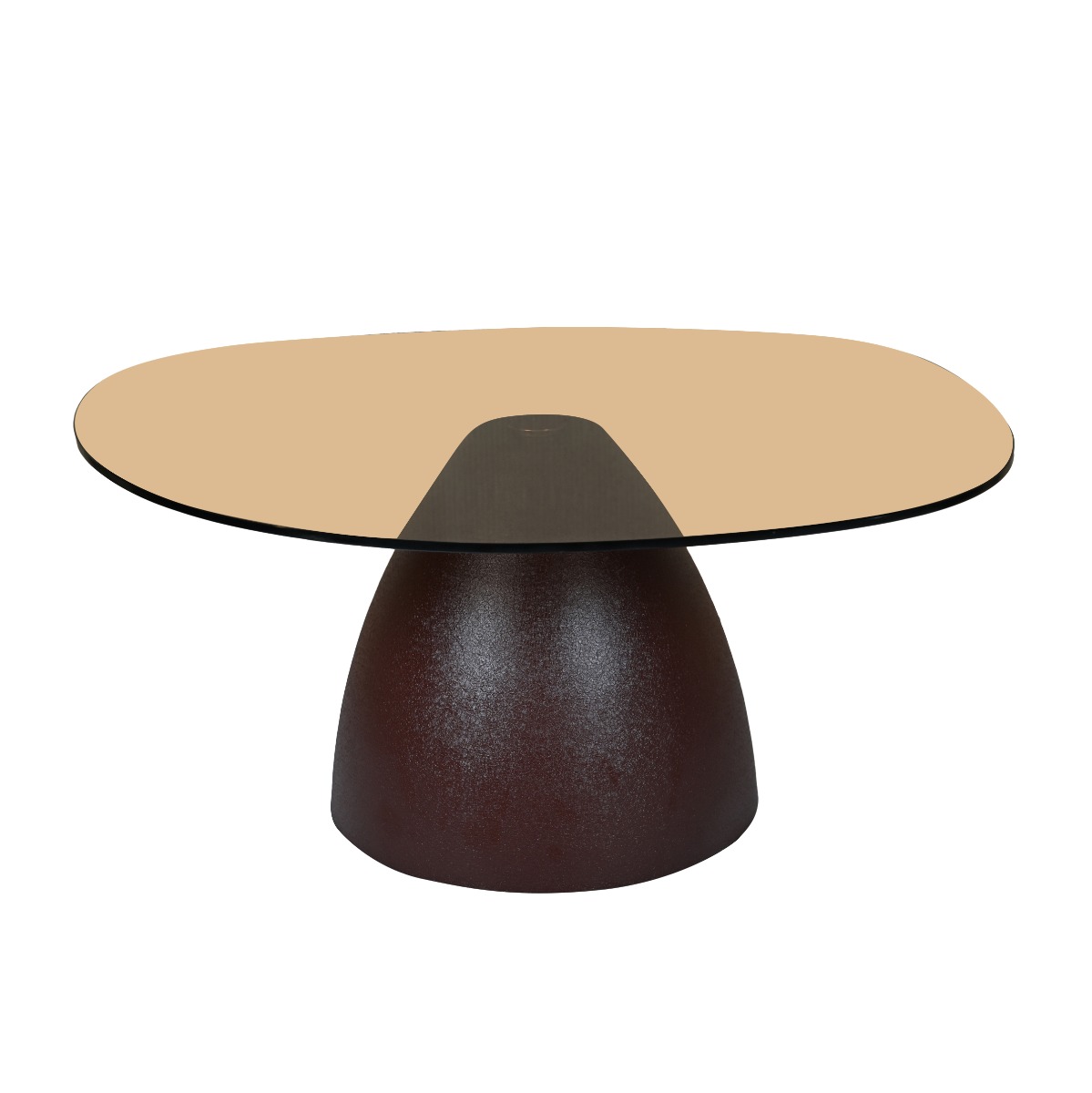 Brix - Salontafel - Brix Mylon Brown 86cm - Bruin