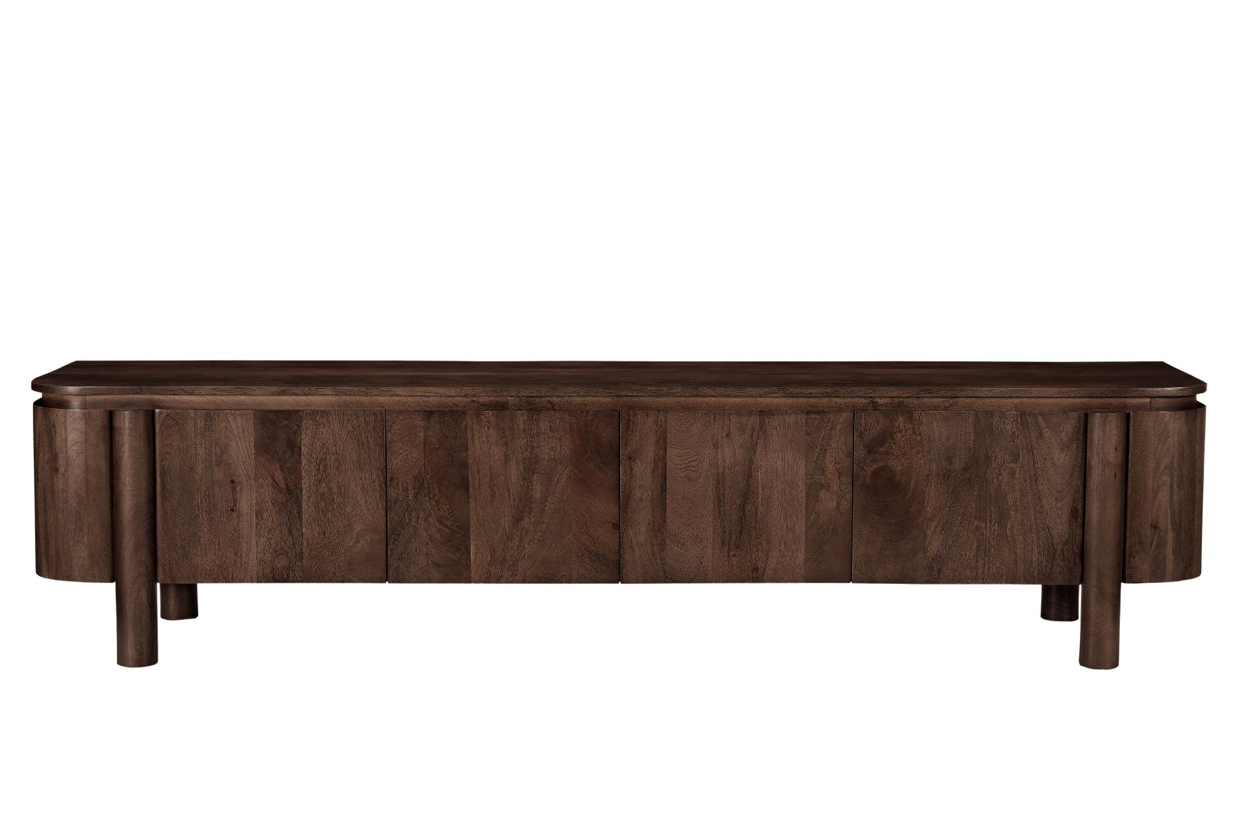 Livingfurn - Tv-meubel - Salano Brown 210 cm - Bruin