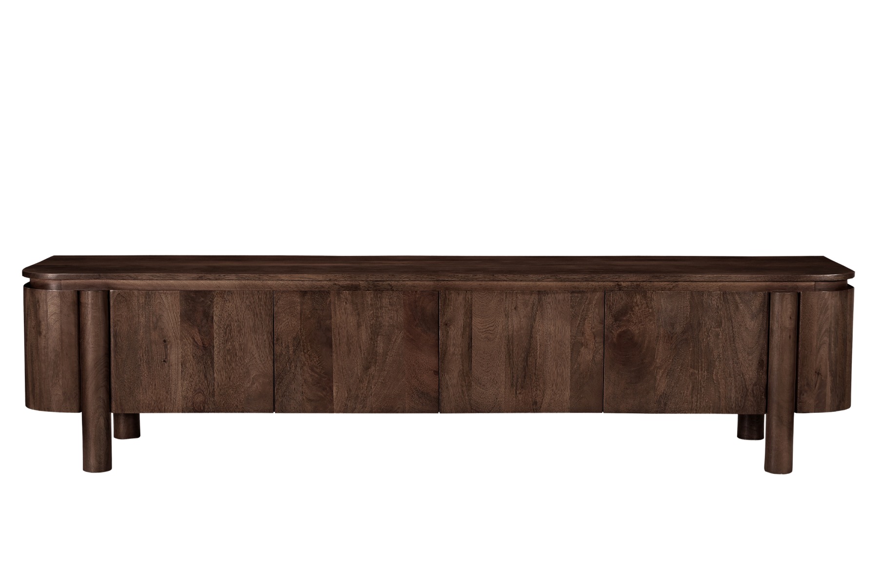 Livingfurn - Tv-meubel - Salano Brown 210 cm - Bruin