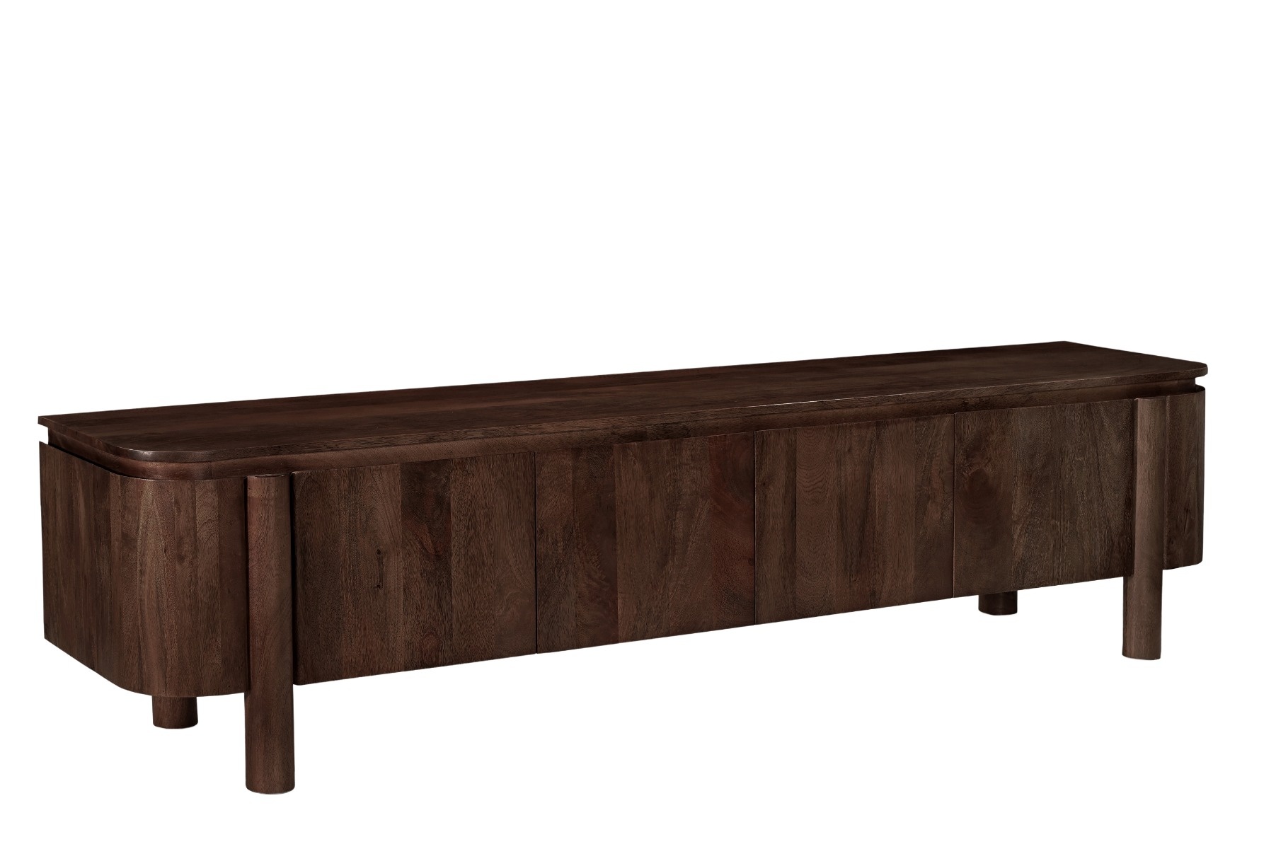 Livingfurn - Tv-meubel - Salano Brown 210 cm - Bruin