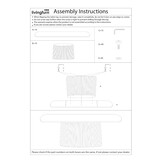 Livingfurn - Wandtafel - Salvator 140cm - Bruin