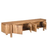 Livingfurn - Tv-meubel - Salano 210 cm - Bruin