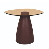 Brix - Bijzettafel - Brix Mylon Burgundy 50cm - Bruin