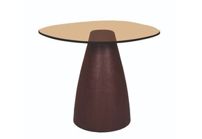 Brix - Bijzettafel - Brix Mylon Burgundy 50cm - Bruin