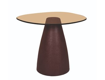Brix - Bijzettafel - Brix Mylon Burgundy 50cm - Bruin