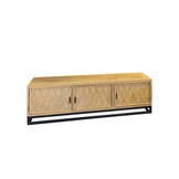 Livingfurn - Tv-meubel - Icons TV Board Elm 160cm - Bruin