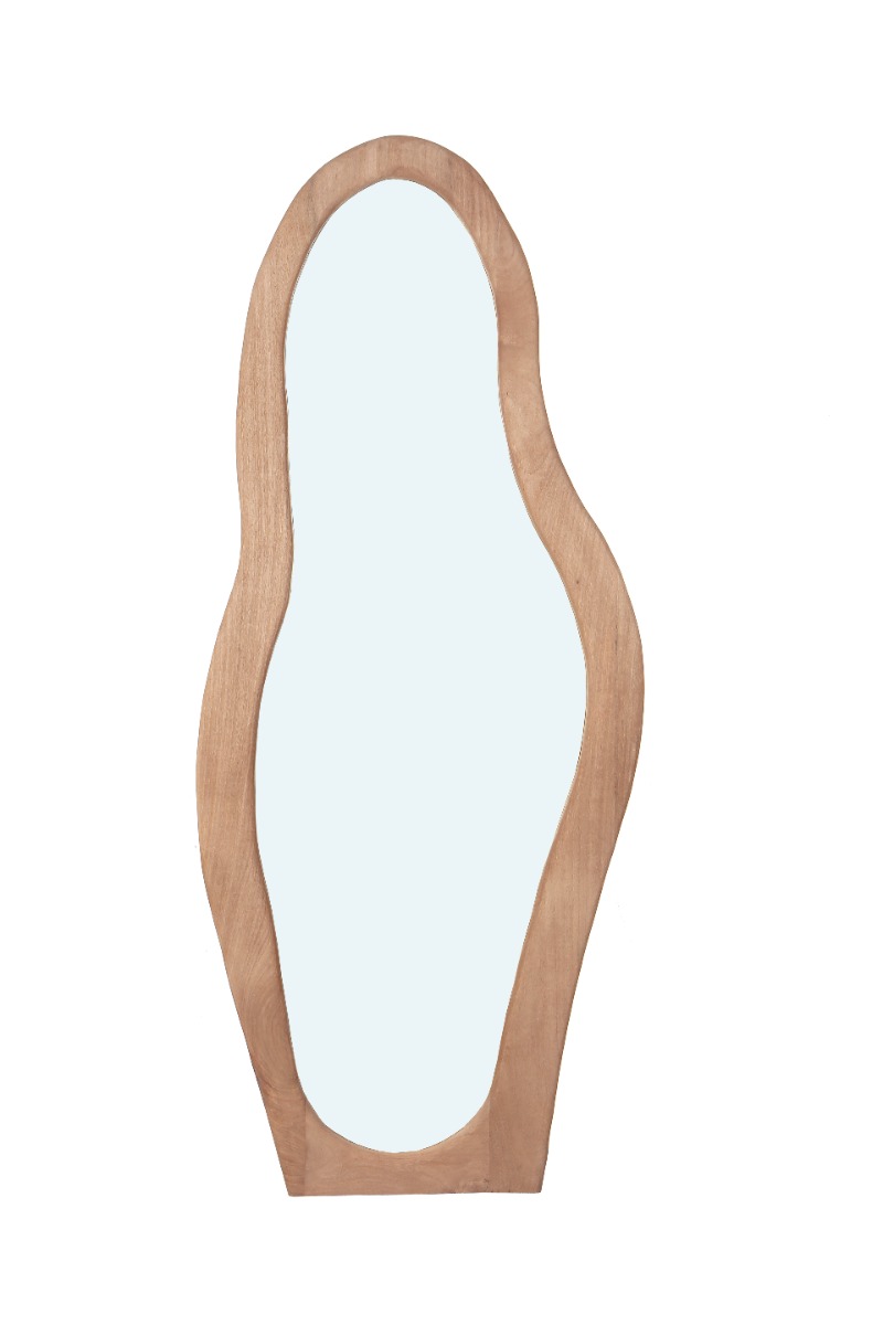 Brix - Spiegel - Brix Olivia Almond - Bruin