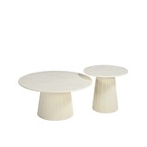 Livingfurn - Salontafel - Patrice 80cm - Beige