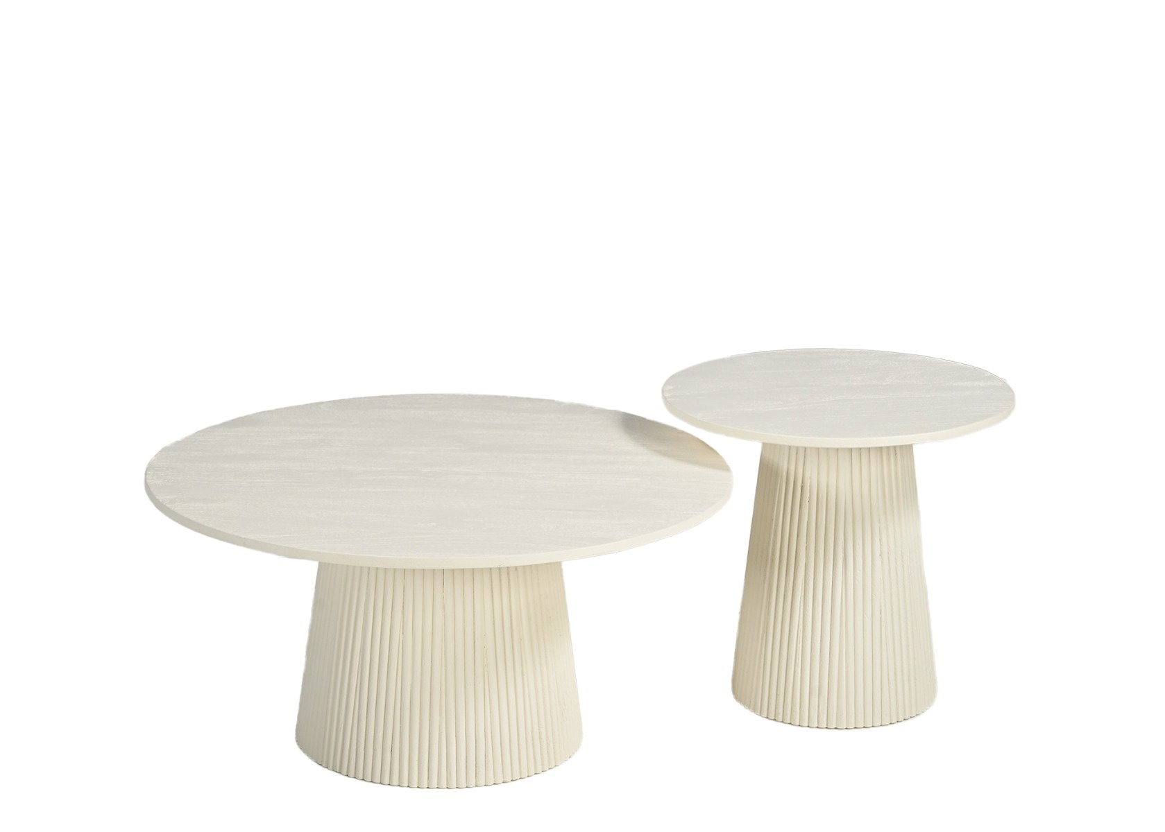 Livingfurn - Salontafel - Patrice 80cm - Beige